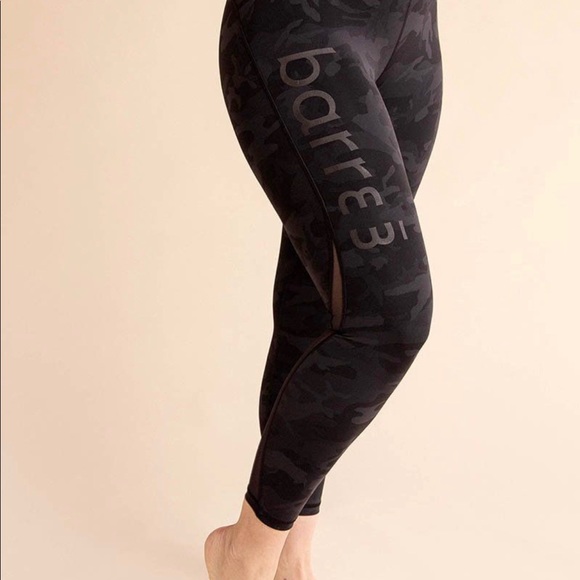 Lululemon Barre3 Camo Leggings 